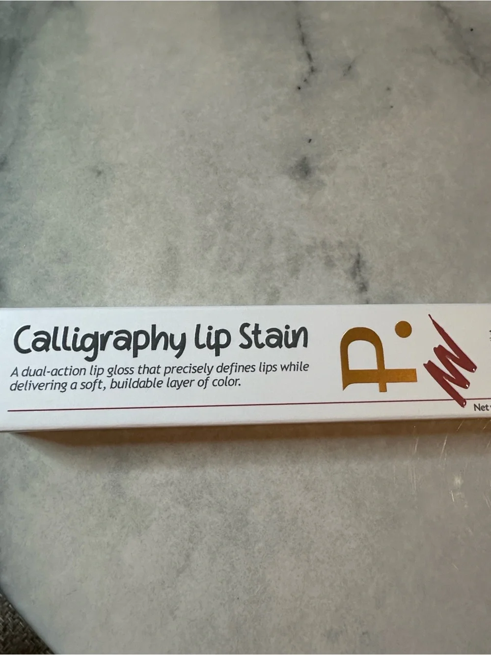 Calligraphy Lip Stain in the shade Forest Hills